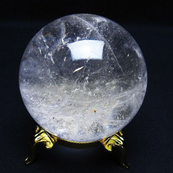 水晶 丸玉 71mm 水晶玉 一点物 151-7134