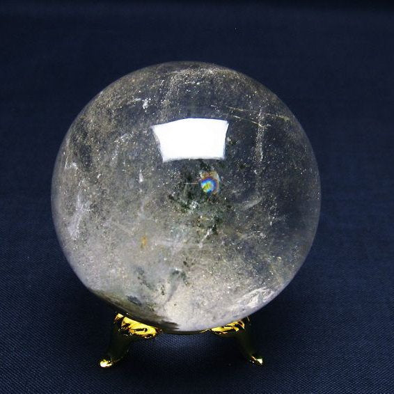 水晶 丸玉 53mm 水晶玉 一点物 151-7158
