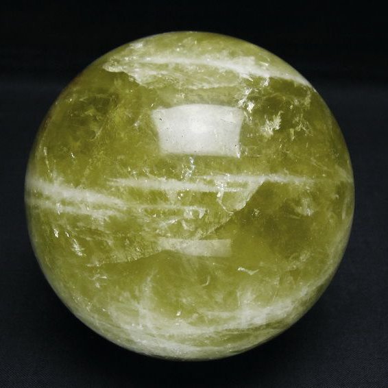 シトリンクォーツ☆スフィア☆高品質☆大玉☆ 1.2Kg シトリンクォーツ 丸玉 93mm スフィア 置物 一点物 151-7526