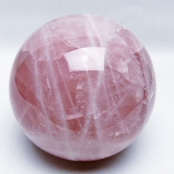1.7Kg ローズクォーツ 丸玉 110mm スフィア 一点物 151-8287 – 天然石