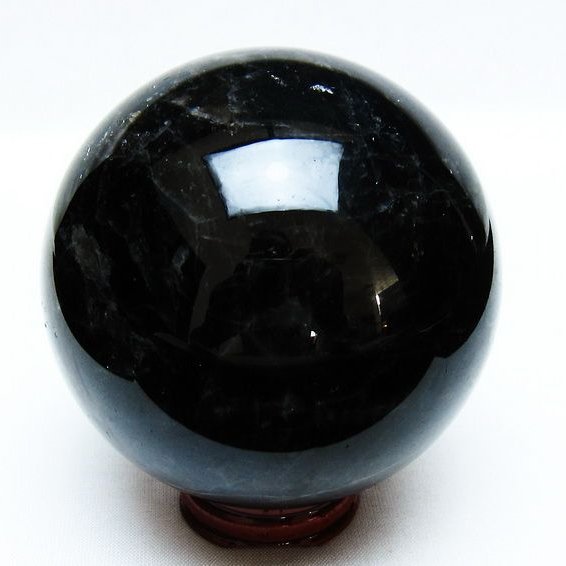 モリオン 丸玉 79mm 黒水晶 丸玉 一点物 151-8508