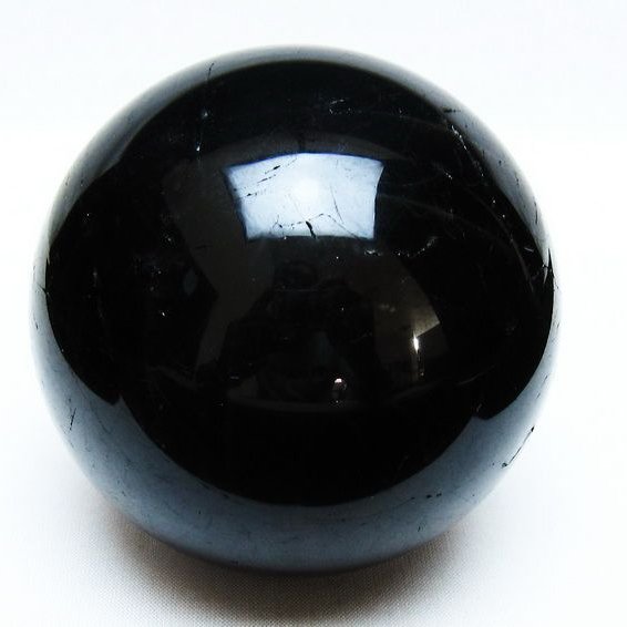モリオン 丸玉 87mm 黒水晶 丸玉 モリオン スフィア 一点物 151-8525
