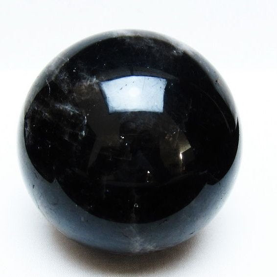 1.2Kg モリオン 丸玉 94mm 黒水晶 丸玉 モリオン スフィア 一点物 151-8542