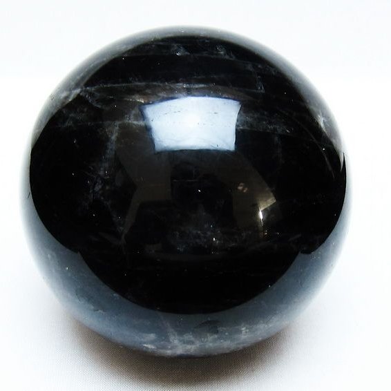 1.2Kg モリオン 丸玉 94mm 黒水晶 丸玉 モリオン スフィア 一点物 151-8543