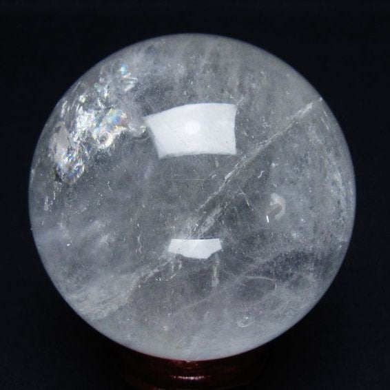 水晶 丸玉 61mm スフィア 置物 水晶玉 一点物 151-8878 – 天然石 