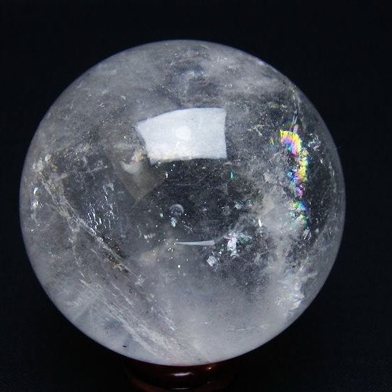 水晶 丸玉 57mm スフィア 置物 水晶玉 一点物 151-8957 – 天然石