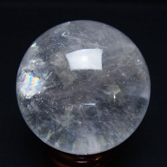 水晶 丸玉 60mm スフィア 置物 水晶玉 一点物 151-8965 – 天然石