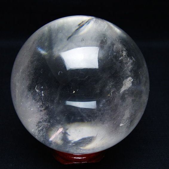 水晶 丸玉 75mm スフィア 置物 水晶玉 一点物 151-8989 – 天然石