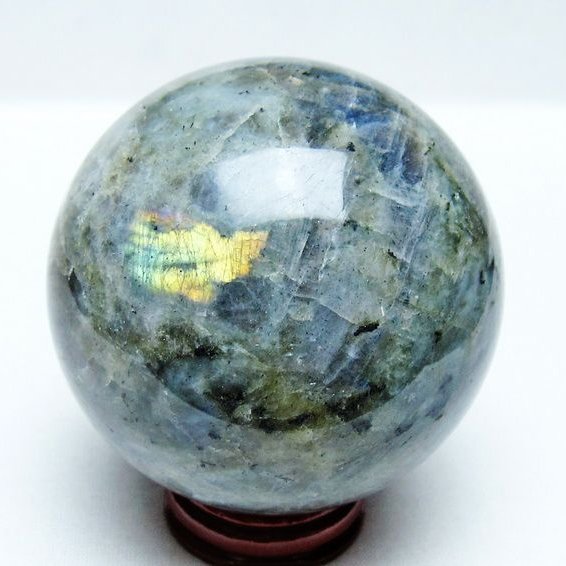 ラブラドライト 丸玉 70mm スフィア 一点物 151-9214 – 天然石