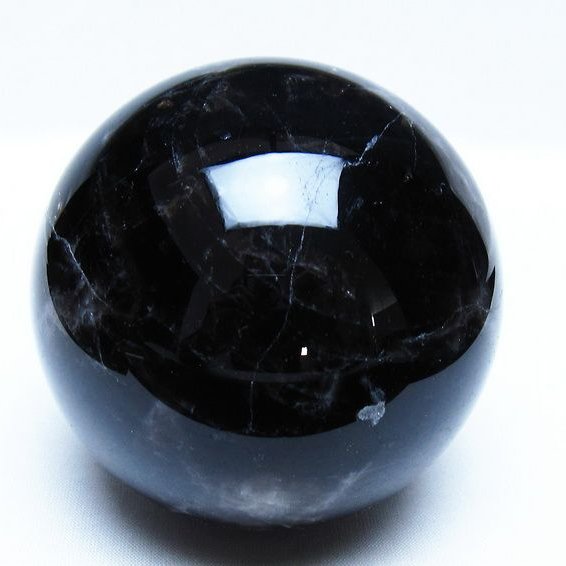 モリオン 黒水晶 丸玉 87mm スフィア 一点物 151-9333 – 天然石