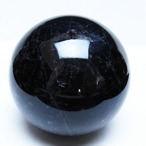 1.1Kg モリオン 黒水晶 丸玉 91mm スフィア 一点物 151-9335 – 天然石