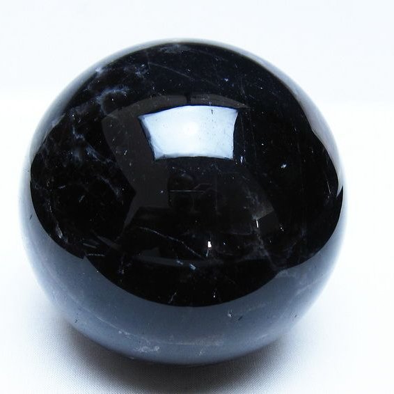 1.1Kg モリオン 黒水晶 丸玉 91mm スフィア 一点物 151-9336 – 天然石