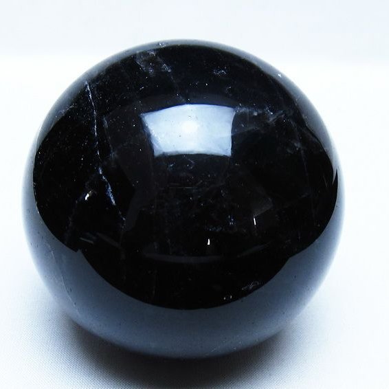 モリオン 黒水晶 丸玉 80mm スフィア 一点物 151-9362[sold out