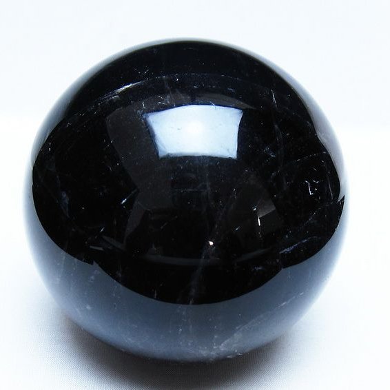 1.5Kg モリオン 黒水晶 丸玉 105mm スフィア 一点物 151-9375 – 天然石 