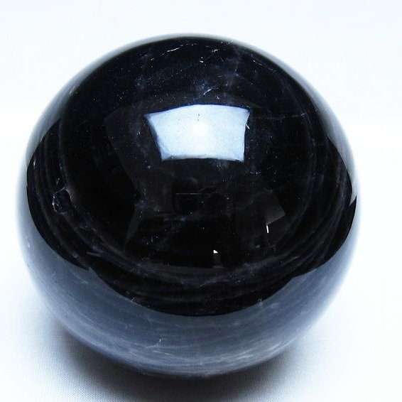 1.3Kg モリオン 黒水晶 丸玉 97mm スフィア 一点物 151-9390 – 天然石