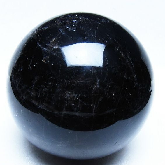 2Kg モリオン 黒水晶 丸玉 115mm スフィア 一点物 151-9406 – 天然石