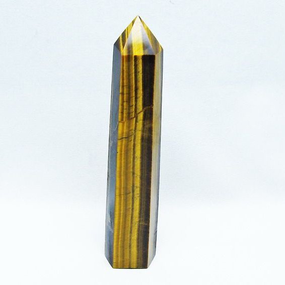 イエロータイガーアイ 六角柱 ポイント 一点物 152-3392