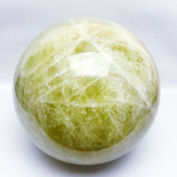 6.8Kg シトリン 丸玉 172mm シトリンクォーツ スフィア 一点物 161-798