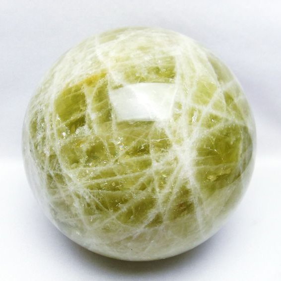 6Kg シトリン 丸玉 166mm シトリンクォーツ スフィア 一点物 161-806