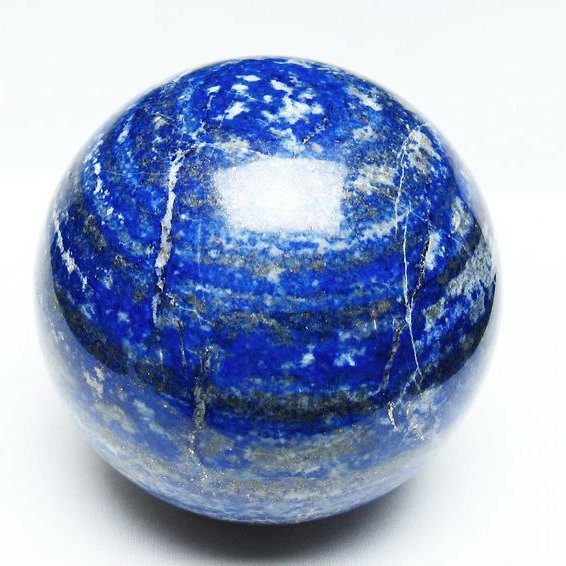 2.1Kg ラピスラズリ 丸玉 115mm スフィア 一点物 161-889
