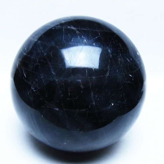 特大130mm モリオン 黒水晶 丸玉 約2.9kg 大玉 台座付き 2.9Kg モリオン 黒水晶 丸玉 130mm スフィア 一点物 161-946 – 天然石