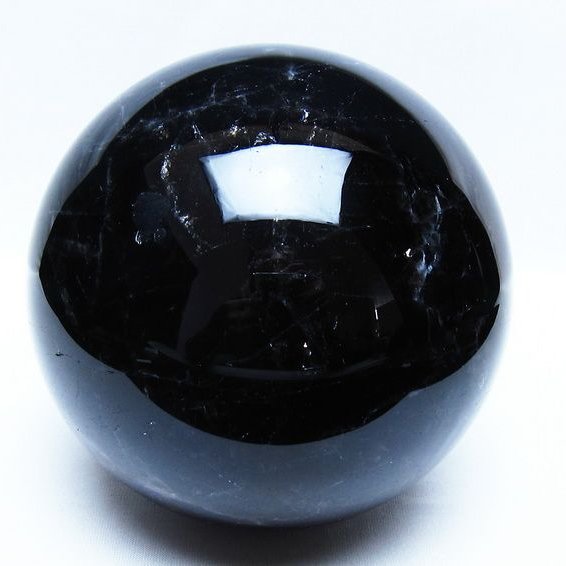 2.5Kg モリオン 黒水晶 丸玉 125mm スフィア 一点物 161-968 – 天然石