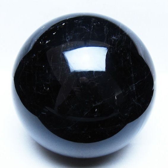 4.4Kg モリオン 黒水晶 丸玉 150mm スフィア 一点物 161-979 – 天然石