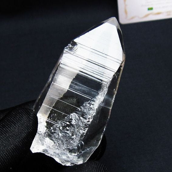 レムリアンシード 水晶 原石 ブラジル ミナスジェライス州 コリント産 一点物 171-7010