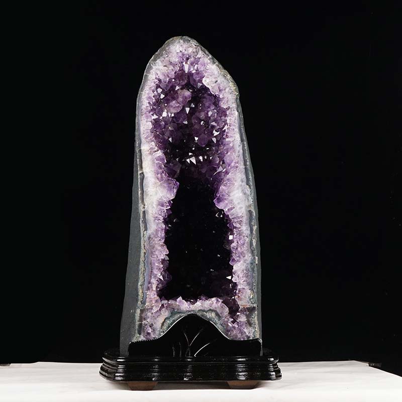 30.4Kg アメジストドーム ブラジル産 原石 置物 amethyst アメジストカペーラ アメジストドーム dome 台座付属 一点物 174-1780