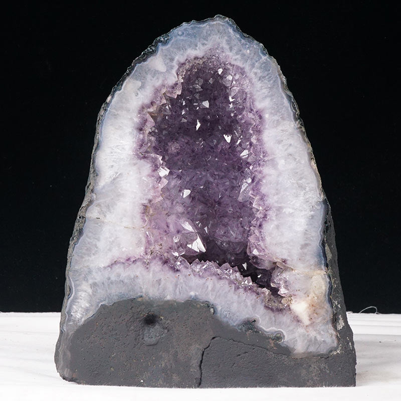 4.9Kg アメジストドーム ブラジル産 原石 置物 アメジスト ドーム amethyst ジオード 一点物 174-1875