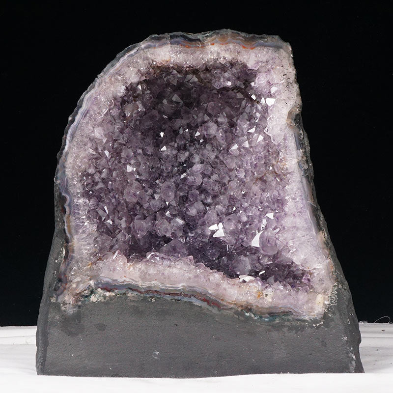 11.4Kg アメジストドーム ブラジル産 原石 置物 アメジスト ドーム amethyst ジオード 一点物 174-1880