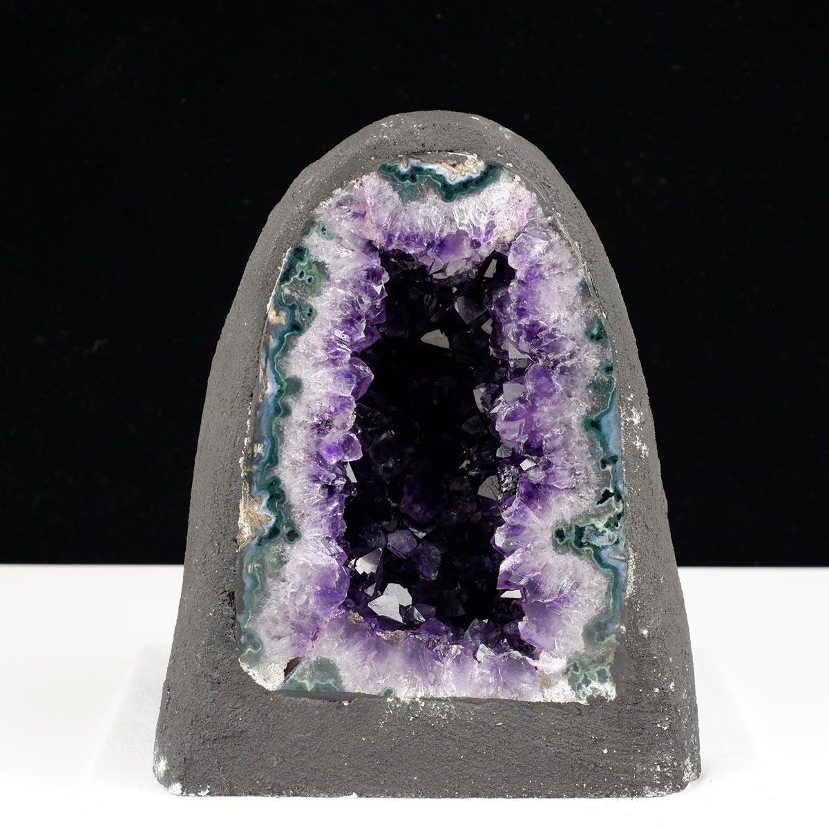 アメジストドーム 3.4Kg ウルグアイ産 ジオード カペーラ amethyst
