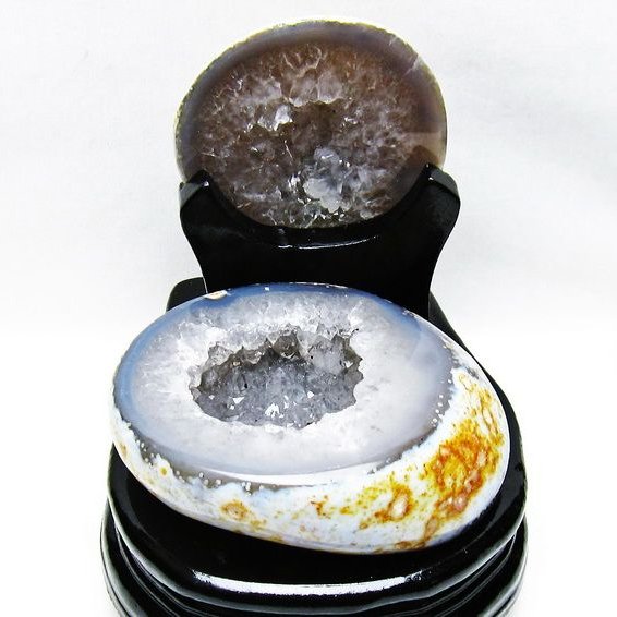 台座付き トレジャーメノウ アゲート