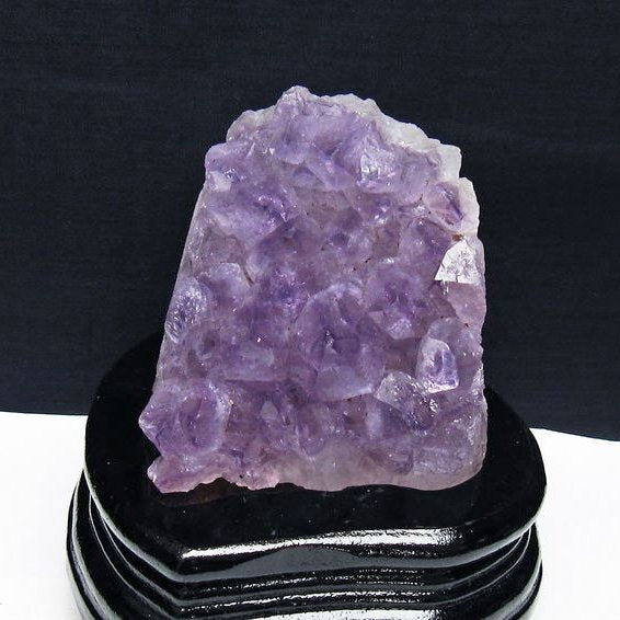 アメジスト クラスター ウルグアイ産 アメジスト 原石 amethyst 台座付属 一点物 182-7017