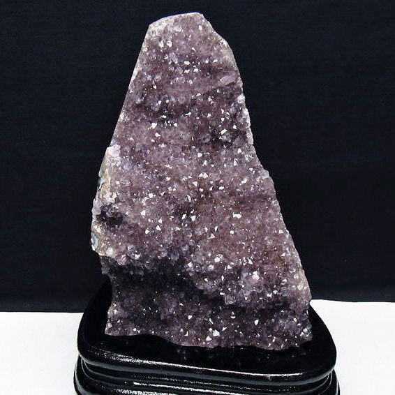 1.8Kg アメジスト クラスター ウルグアイ産 アメジスト 原石 amethyst 台座付属 花型 一点物 182-7046