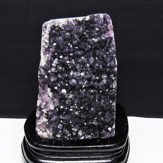 1.2Kg アメジスト クラスター ウルグアイ産 アメジスト 原石 amethyst 台座付属 花型 一点物 182-7067