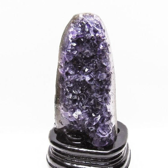 アメジスト クラスター ウルグアイ産 原石 amethyst 一点物 台座付属 送料無料 182-8072