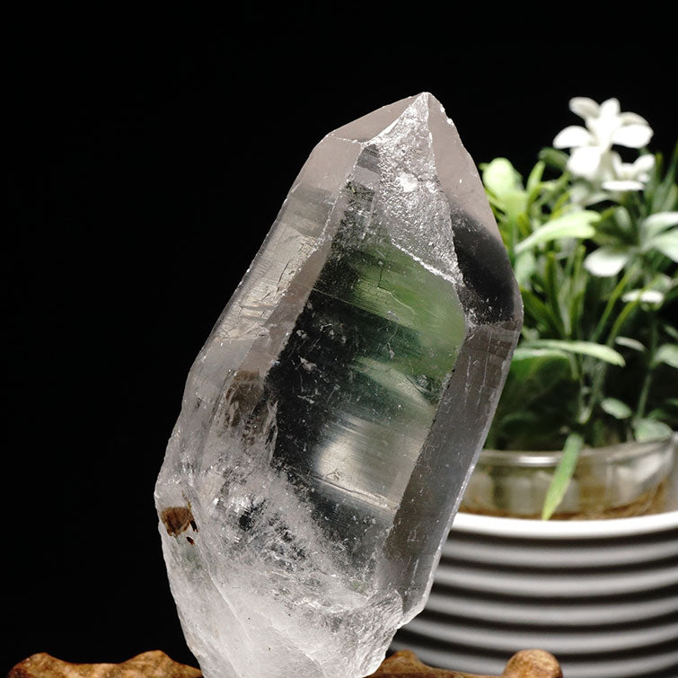 レムリアンシード 水晶 原石 ブラジル ミナスジェライス州 コリント産 証明書付属 一点物 271-193