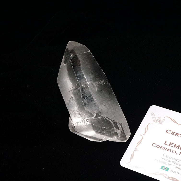 レムリアンシード 水晶 ダブルポイント 原石 ブラジル ミナス 