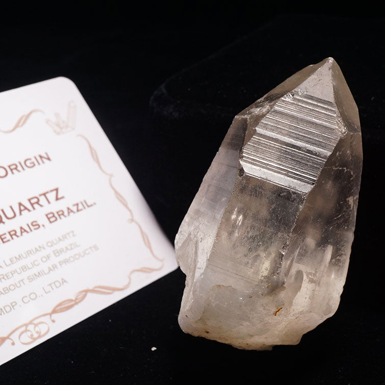 レムリアンシード 水晶 原石 ブラジル ミナスジェライス州 コリント産 証明書付属 一点物 271-344