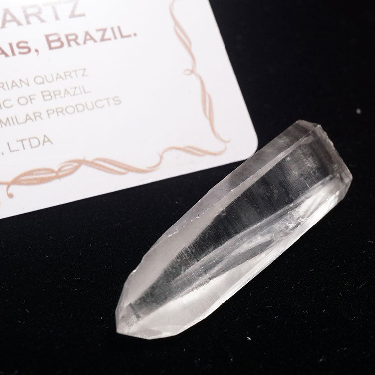 レムリアンシード 水晶 原石 ブラジル ミナスジェライス州 コリント産 証明書付属 一点物 271-348