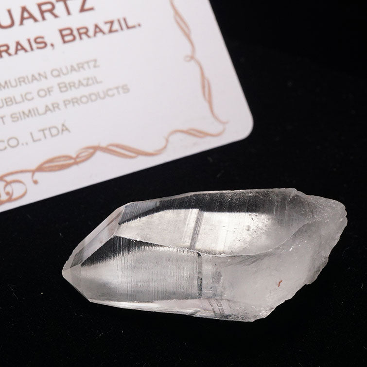 レムリアンシード 水晶 原石 ブラジル ミナスジェライス州 コリント産 証明書付属 一点物 271-351