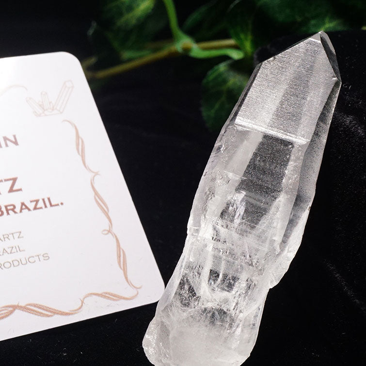 レムリアンシード 水晶 原石 ブラジル ミナスジェライス州 コリント産 証明書付属 一点物 271-352