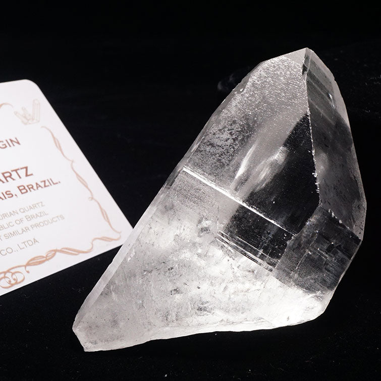 レムリアンシード 水晶 原石 ブラジル ミナスジェライス州 コリント産 証明書付属 一点物 271-355
