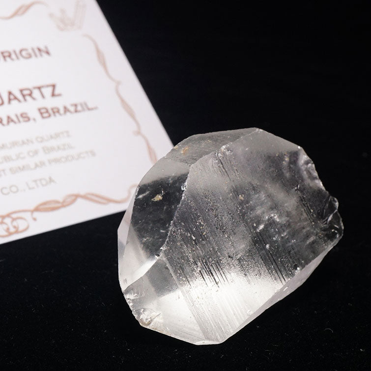 レムリアンシード 水晶 原石 ブラジル ミナスジェライス州 コリント産 証明書付属 一点物 271-360