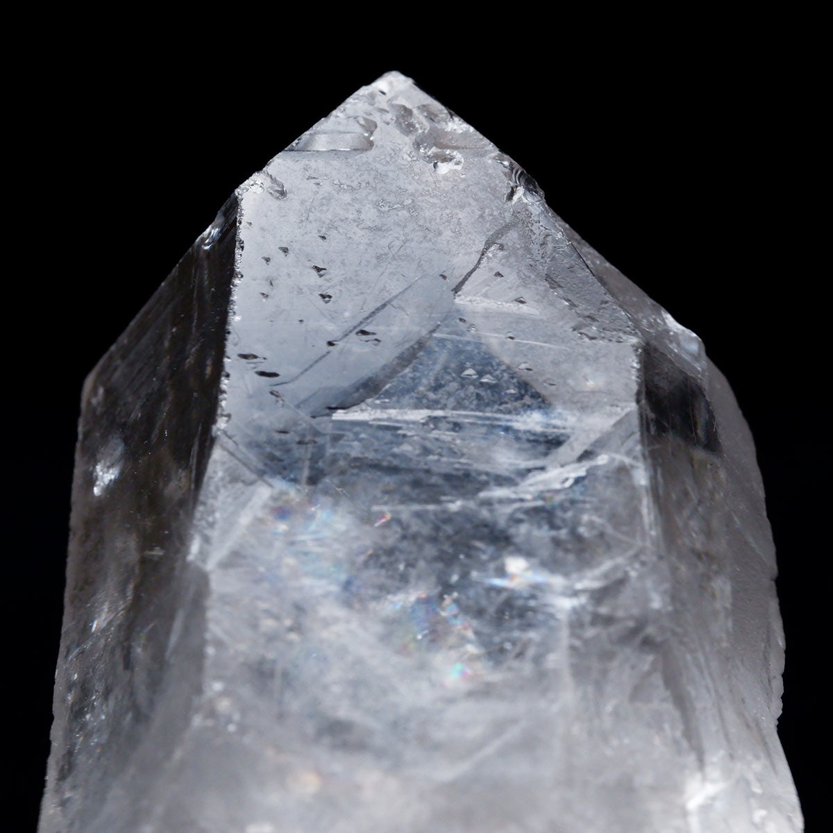 レムリアンシード 水晶 原石 虹入り ブラジル ミナスジェライス州 コリント産 証明書付属 一点物 271-824