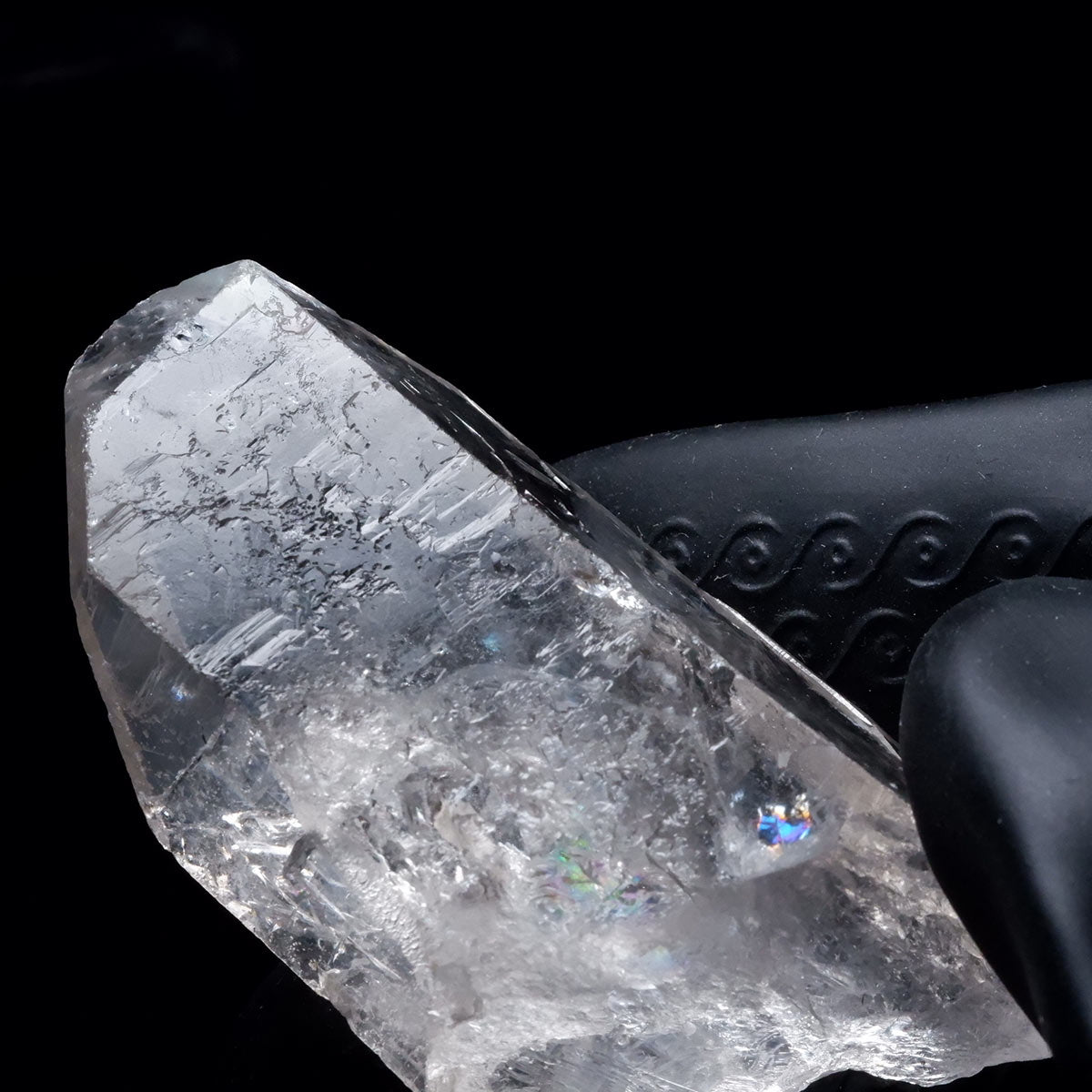 レムリアンシード 水晶 原石 虹入り ブラジル ミナスジェライス州 コリント産 証明書付属 一点物 271-829