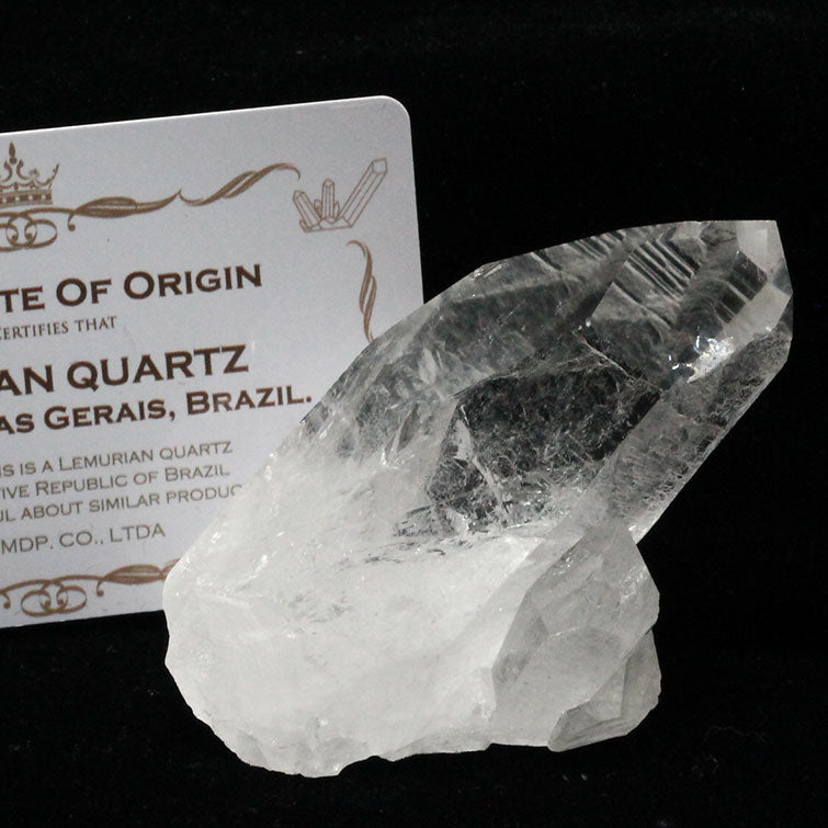レムリアンシード 水晶 クラスター ブラジル ミナスジェライス州 コリント産 証明書付属 一点物 272-174