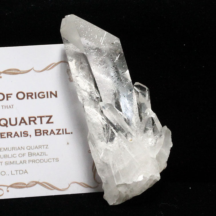レムリアンシード 水晶 クラスター ブラジル ミナスジェライス州 コリント産 証明書付属 一点物 272-177