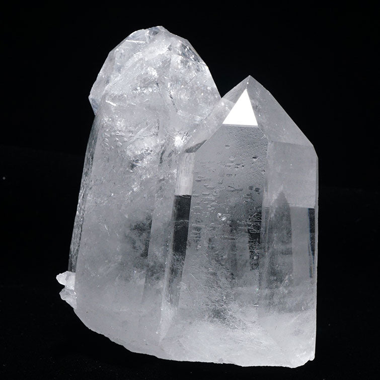 水晶 クラスター 虹入り アーカンソー産 一点物 282-305